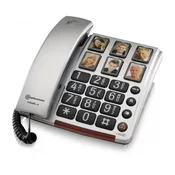 amplicomms BigTel 40 Plus Analog namizni/stenski telefon črno/siv