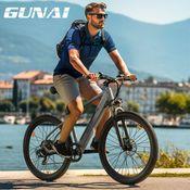 Gunai 27,5-palčno električno kolo za odrasle GUNAI GN27 All Terrain Ebike 750 W 48 V 10,4 Ah 7 prestav sivo, (21133956)