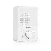 OneConcept Plug+Play FM, radio za u uticnicu, FM, USB, BT, bijeli