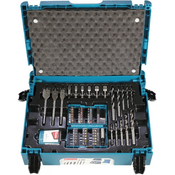 Makita set svedrov in nastavkov 66 kosov, Makpac B-43044