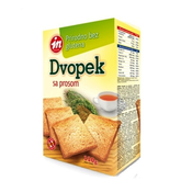 Dvopek od prosa bez glutena Aleksandrija 110g