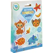 GRAFIX Diamond Painting nalepke živali 12pcs