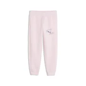 PUMA Scribble GFX Graphic Pants Kids, Age, Whisp Of Pink, 5-6Y