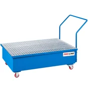 Proline Mobilni pladenj za kapljanje za 2 soda 1210x810x981mm