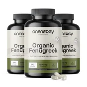 3x BIO Grško seno (triplat) 1500 mg, skupaj 720 kapsul