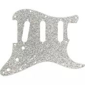 Fender Hybrid Glass/Glitter Stratocaster S/S/S Silver Sparkle Pickguard