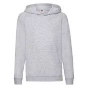 Fruit of the Loom Grey Childrens Hoodie