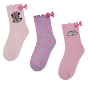 Nogavice Mickey&Friends ACCCS-SS25-327DSTC(3-PACK) Roza