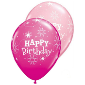Baloni Happy Birthday Pink
