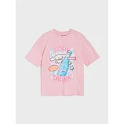 Sinsay - Pamucna majica sa printom Cinnamoroll - roze