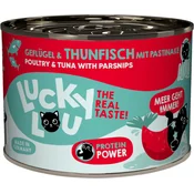 Lucky Lou Life Stage mačja hrana Adult - perutnina in tuna - 200 g