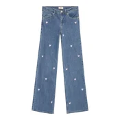 ONLY GIRLS Kavbojke KOGJuicy  moder denim / srebrna