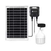 Aigostar - LED solarni luster LED/70W/12V 6000 mAh 6500K precnik 12 cm