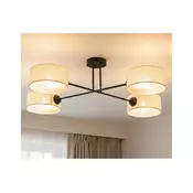 Brilagi - Plafonski luster VIRGO 4xE14/40W/230V krem/crna