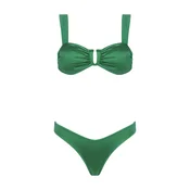 Acuarela Brand Bikini Royale U Brazilian Bikini Set zelena