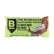 The Barbarian Beljakovinska ploščica Barbarian, organski čokoladni oblit z mandlji in baobabom, 68 g