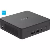 ASUS NUC 13 Pro RNUC13ANKI3048C2I - Intel i3-1315U 8GB RAM 512GB M.2 SSD Iris Xe Graphics WiFi 6E Windows 11 Pro
