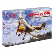 Model Kit Aircraft - BALcker BAL 131D WWII German Training Aircraft 1:32