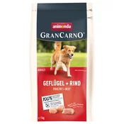 Animonda Suha pasja hrana GranCarno Adult - perutnina in govedina - 1 kg