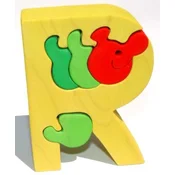 Fauna Favna Abeceda črka R črv