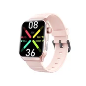 INF Smartwatch F320 kompatibilen z več znamkami - Zdravstveno spremljanje, Bluetooth 5.3, 7-10 dni baterije Pink, (5000263713)