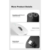 JD Original Bežicni miš Star flash, Bluetooth, USB, Beli