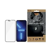 PanzerGlass PanzerGlass E2E Microfracture antibakterijsko steklo z zaščito kamere s kristalom Swarovsky za iPhone 13 Pro Max - s črnim okvirjem