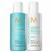Moroccanoil Set Moisture Repair - Obnavljajuci šampon i Regenerator, 2 ? 70 ml