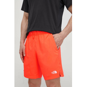 Športne kratke hlače The North Face moške, oranžna barva, NF0A3O1BQI41