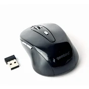 MUSW-6B-01 ** Gembird Bezicni mis 2,4GHz opticki USB 800-1600Dpi black 95mm (339)