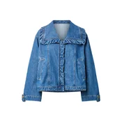 YAS Prehodna jakna YASELSAN moder denim