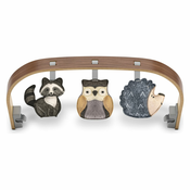 UPPABABY Igralo za gugalnik igralni lok Mira forest fun grey