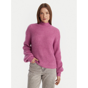 Vero Moda Pulover Ellie 10346753 Vijolična Oversize