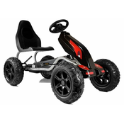shumee Go-Kart na pedala B012 Napihljiva kolesa črna
