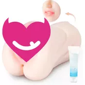 SuperLove Realistic Pocket Pussy & Mouth Masturbator