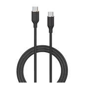 DEVIA JELLY podatkovni kabel Type-C - Type-C, 120 cm, CRNA ST386657