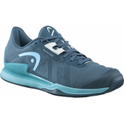 Womens Head Sprint Pro 3.5 Clay Grey/Teal Tennis Shoes EUR 36.5