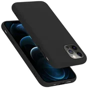 Cadorabo Cadorabo Case, združljiv z Apple v tekoči črni barvi - zaščitni pokrov iz fleksibilnega silikona TPU, (20585992)