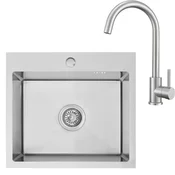 HOMEVELLO Pomivalno korito BRANON 501100 STEEL SET