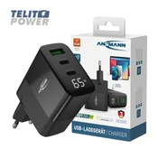 Ansmann hc365pd 65w kucni usb punjac sa lcd displejom ( 4457 )