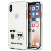 Karl Lagerfeld KLHCI65CKTR iPhone Xs Max hardcase Transparent Karl  Choupette (KLHCI65CKTR)