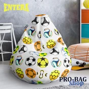 ENTERA Deciji Lazy Bag - Šarene lopte - 019