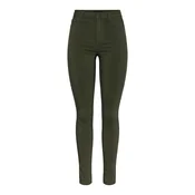 PIECES Jeans pajkice HIGHSKIN zelena