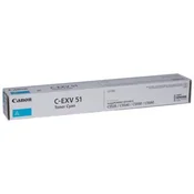 toner Canon C-EXV51 HC, 0482C002, cian (cyan), originalni