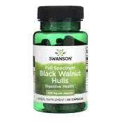 Swanson Full Spectrum lupine črnega oreha, 500 mg, 60 kapsul