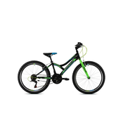 Capriolo DIAVOLO 400/18HT 24 crno zeleni djecji bicikl