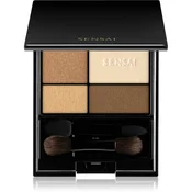 Sensai Eye Colour Palette paleta senčil za oči odtenek 01 Shiny Foliage 3,7 g