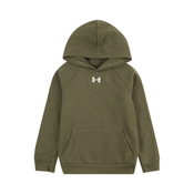Under Armour UA Rival Fleece Hoodie-GRN Pulover 748928 Zelena