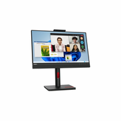 Lenovo ThinkCentre Tiny-In-One 24, 60,5 cm (23.8), 1920 x 1080 pikseli, Full HD, LED, 6 ms, Crno