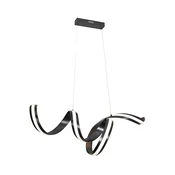 LED luster na sajli AREZIA LED/42W/230V crna